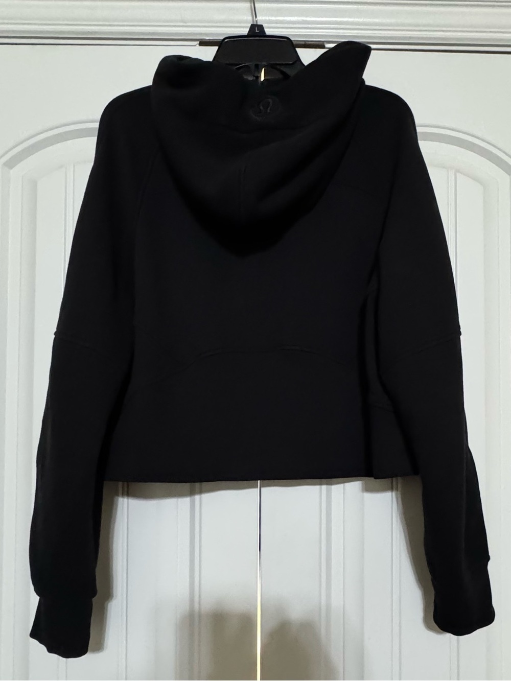 Lululemon Scuba Oversized 1/2 Zip Hoodie Black Size M/L - Picture 13 of 15